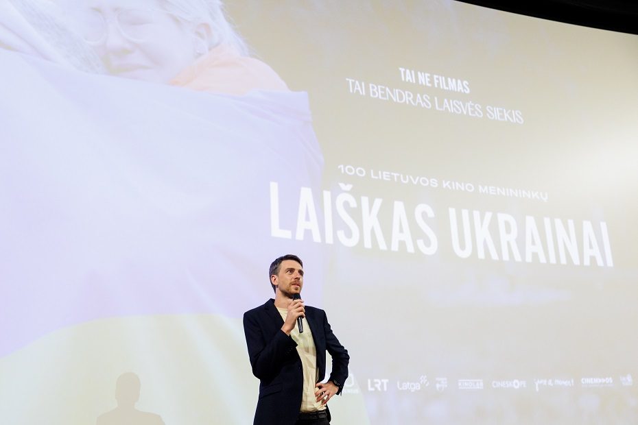 Išankstinė dokumentinio filmo „Laiškas Ukrainai“ premjera: kartu – iki pergalės 