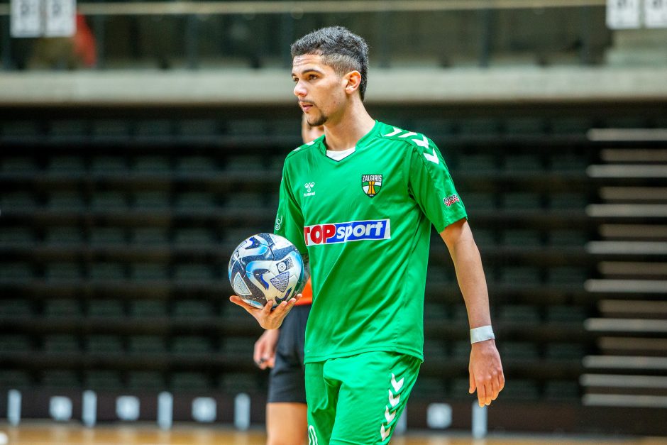 Salės futbolas  A lyga. „K.Žalgiris“ – „ŠSPC-Radviliškis“ 10:0