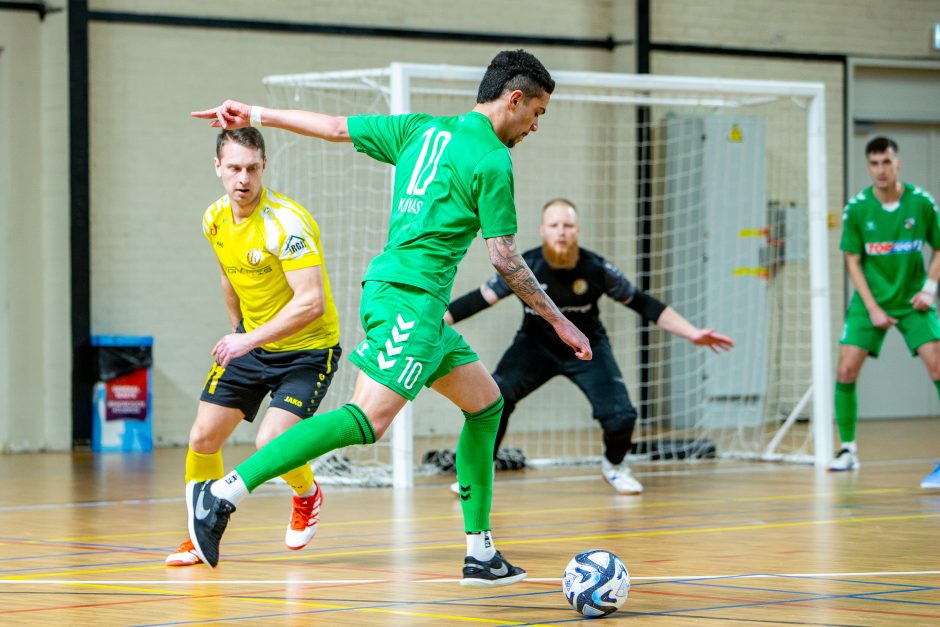 Salės futbolas  A lyga. „K.Žalgiris“ – „ŠSPC-Radviliškis“ 10:0