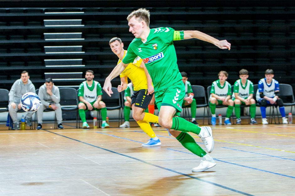 Salės futbolas  A lyga. „K.Žalgiris“ – „ŠSPC-Radviliškis“ 10:0