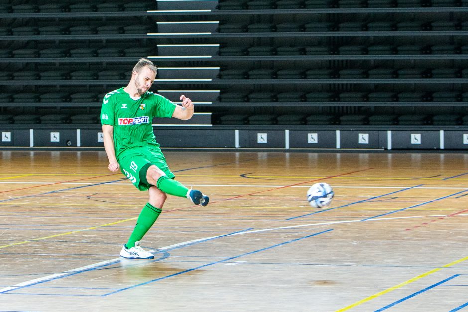 Salės futbolas  A lyga. „K.Žalgiris“ – „ŠSPC-Radviliškis“ 10:0