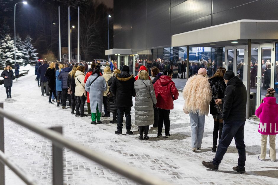 Į S. Lobodos koncertą Vilniuje susirinko gausus gerbėjų būrys