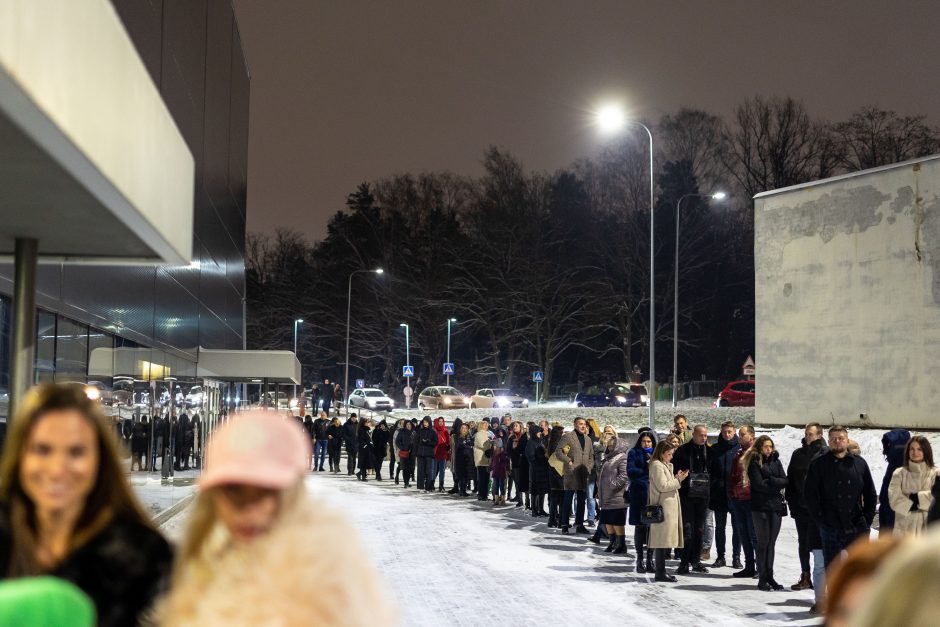 Į S. Lobodos koncertą Vilniuje susirinko gausus gerbėjų būrys