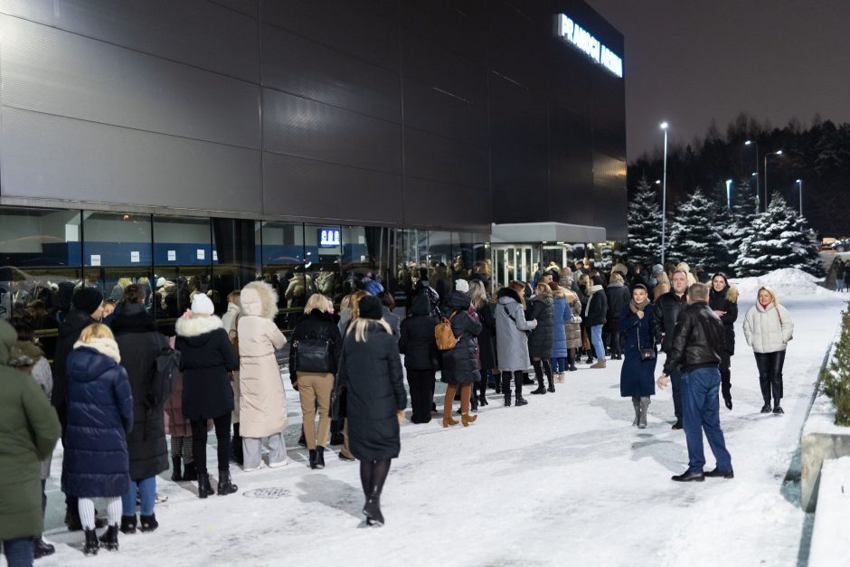 Į S. Lobodos koncertą Vilniuje susirinko gausus gerbėjų būrys