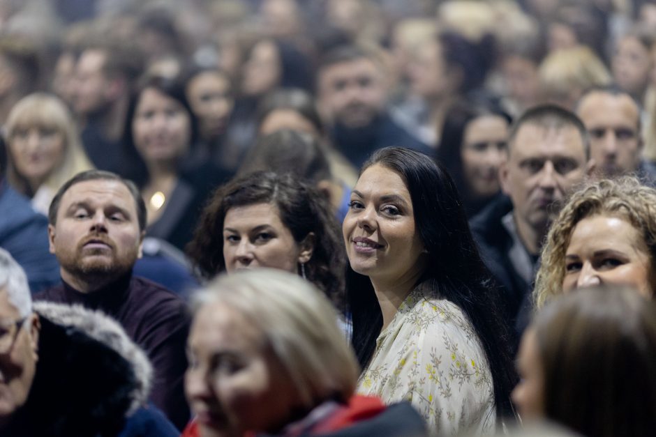 Į S. Lobodos koncertą Vilniuje susirinko gausus gerbėjų būrys