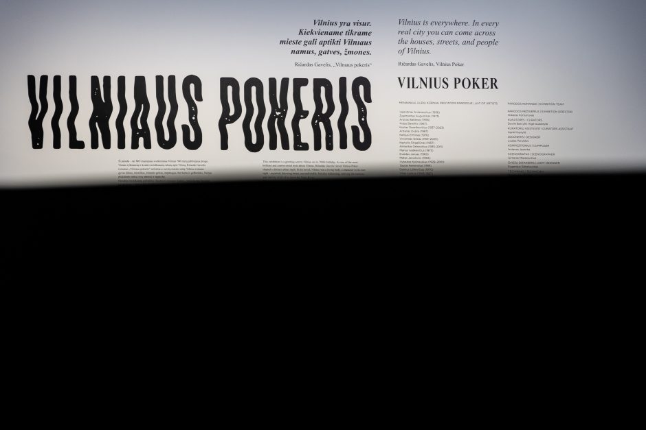 Sostinės 700-ajam gimtadieniui MO muziejus pristato parodą „Vilniaus pokeris“ 