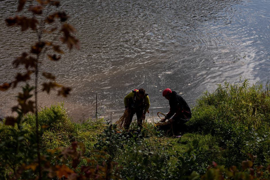 Kraupų vaizdą Neryje matę liudininkai: motina negalėjo paaiškinti, ką čia veikia