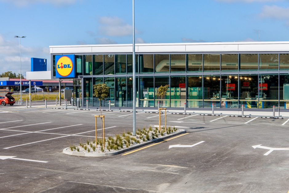 „Lidl“ ruošiasi parduotuvės atidarymui Ringauduose: artimiausiu metu pradės žiedinės sankryžos darbus