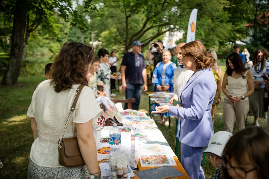 O. Zelenskos žodžiai Kaune: dėkojo už tautiečiams suteiktas galimybes