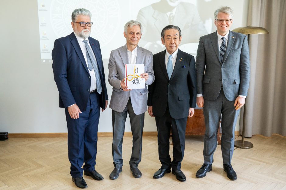 Sugiharos namų muziejus sulaukė 10 tūkst. eurų paramos iš garbės konsulo Japonijoje