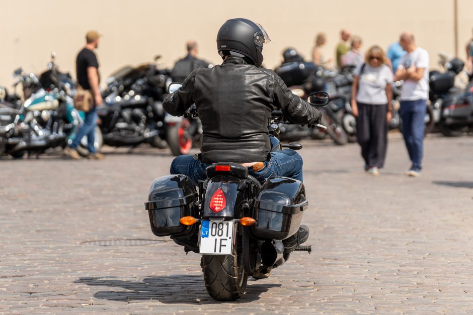 Baikerių paradas: Kaunas prisipildė motociklų gausmo