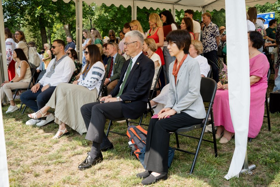 O. Zelenskos žodžiai Kaune: dėkojo už tautiečiams suteiktas galimybes