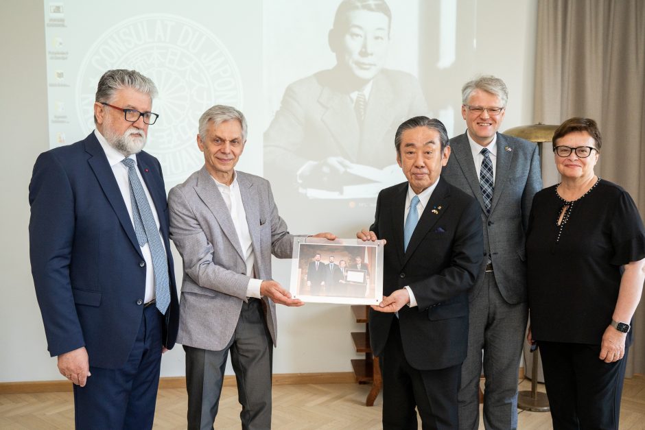 Sugiharos namų muziejus sulaukė 10 tūkst. eurų paramos iš garbės konsulo Japonijoje