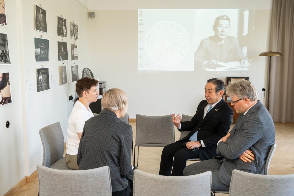 Sugiharos namų muziejus sulaukė 10 tūkst. eurų paramos iš garbės konsulo Japonijoje