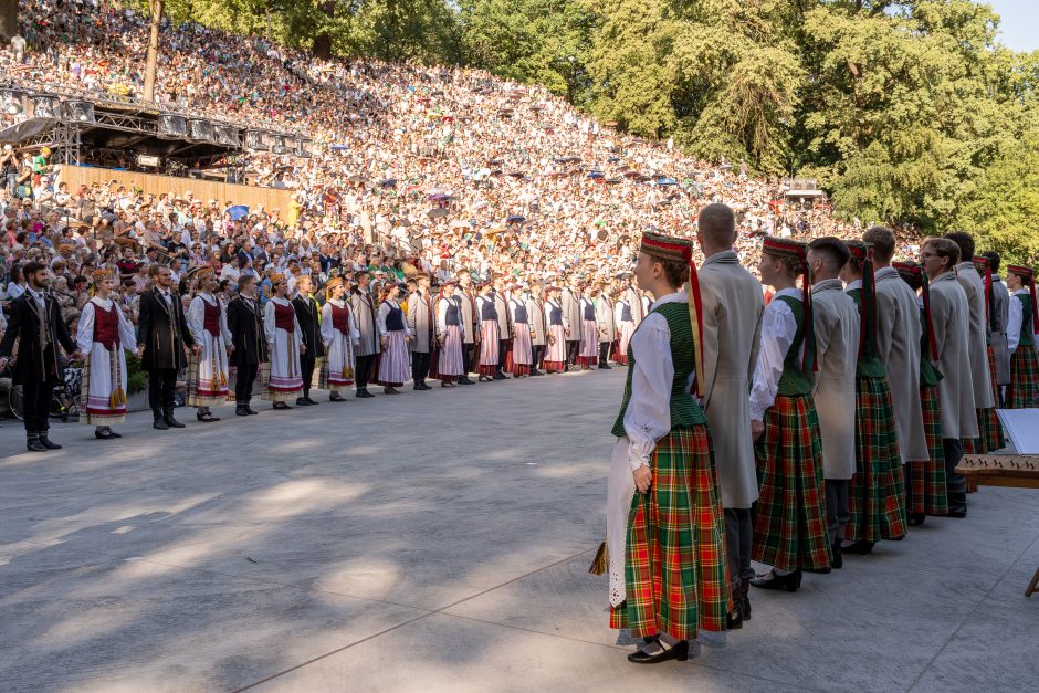 Kaune įsisiūbuoja Dainų šventė