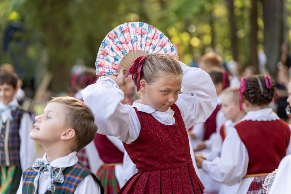 Kaune įsisiūbuoja Dainų šventė