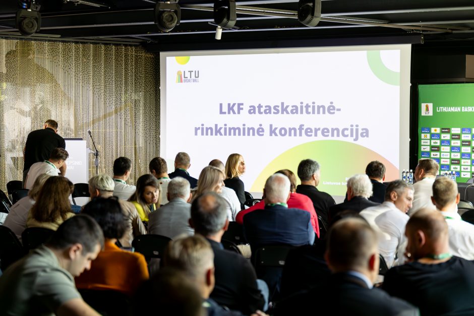 LKF prezidento rinkimai: mūsų krepšinio vėliavą neš M. Balčiūnas