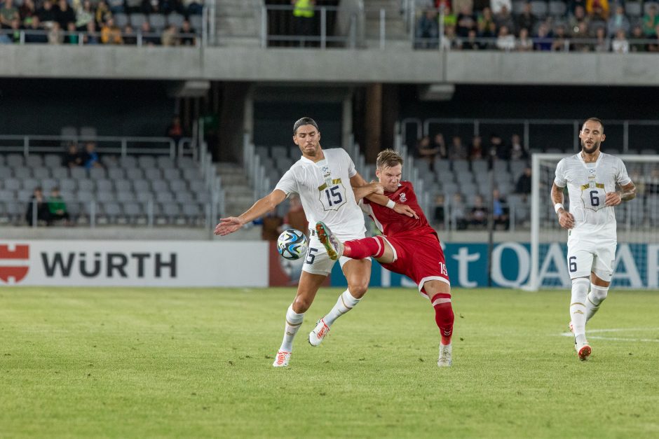 Europos futbolo čempionato atranka: Lietuva – Serbija