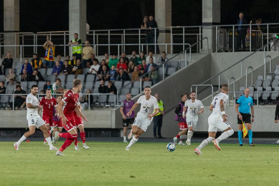 Europos futbolo čempionato atranka: Lietuva – Serbija