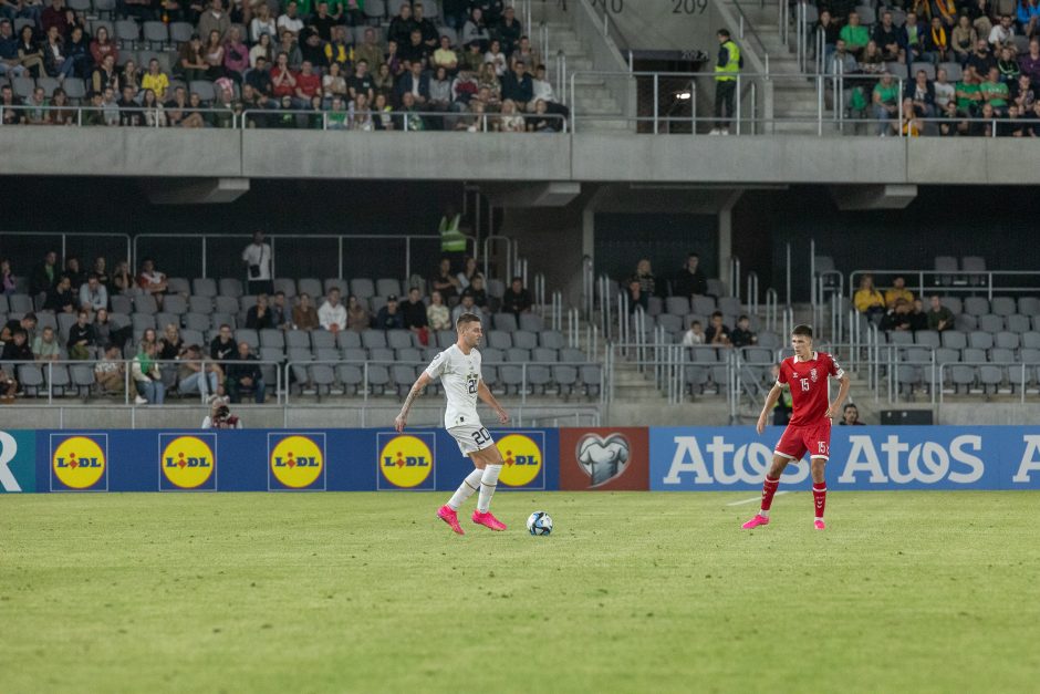 Europos futbolo čempionato atranka: Lietuva – Serbija