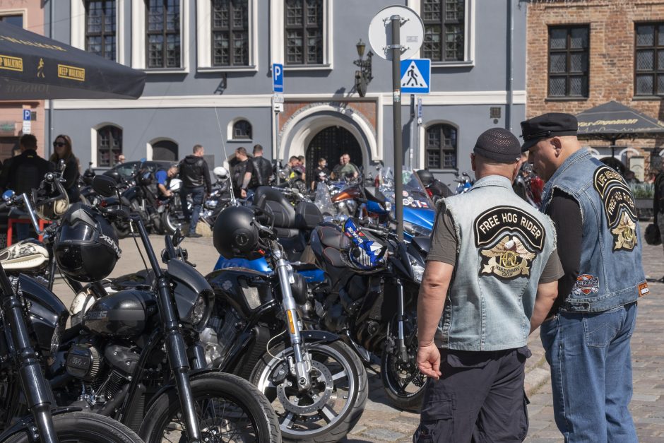 Kaune prasidėjo motociklininkų sezonas – į gatves išriedėjo baikeriai