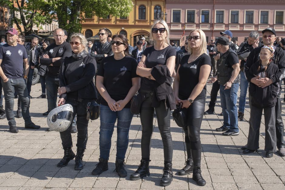 Kaune prasidėjo motociklininkų sezonas – į gatves išriedėjo baikeriai