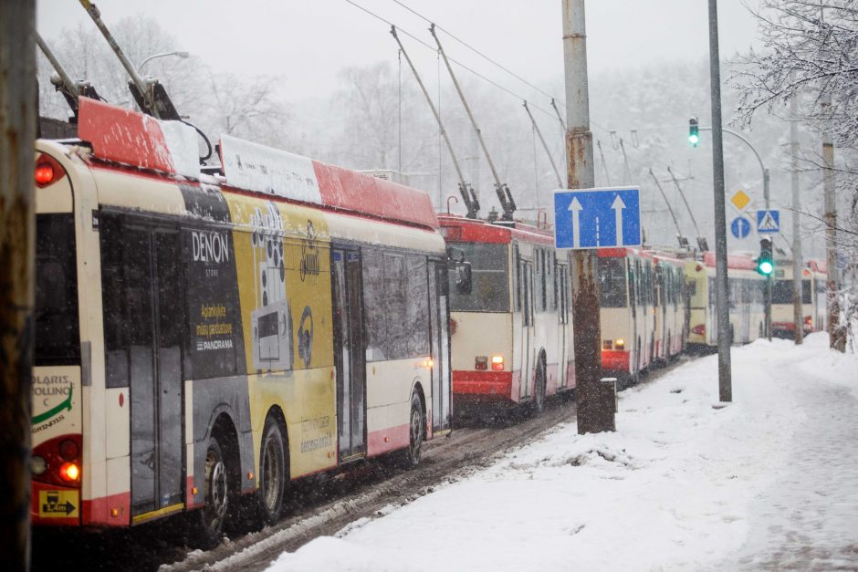 „Vilniaus viešasis transportas“ ketina įsigyti 91 naują troleibusą