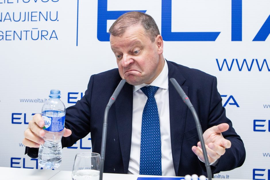 S. Skvernelis: jei nepateksiu į antrą turą, atsistatydinsiu