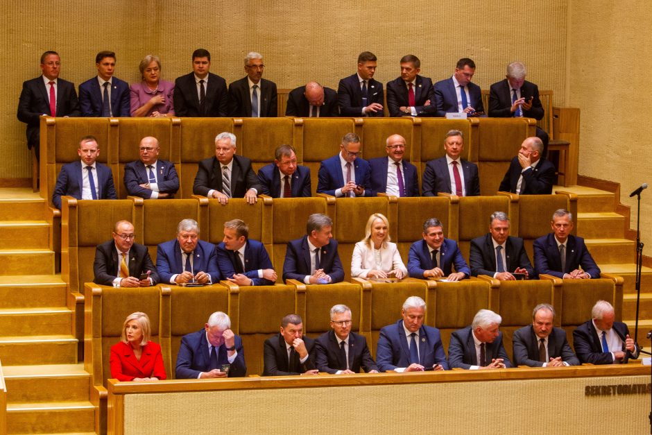 S. Skvernelis tikisi, kad G. Nausėda vienys, o ne skaldys