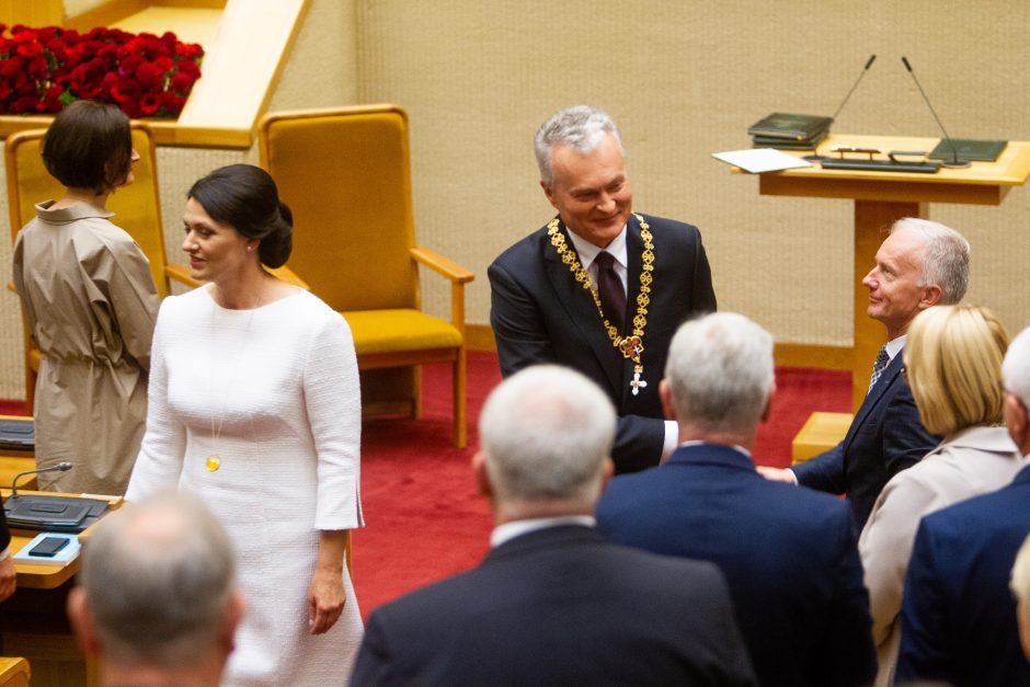 S. Skvernelis tikisi, kad G. Nausėda vienys, o ne skaldys