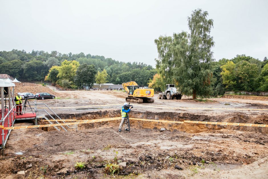 Oficialiai pradėtos LMTA studijų miestelio statybos Vilniuje