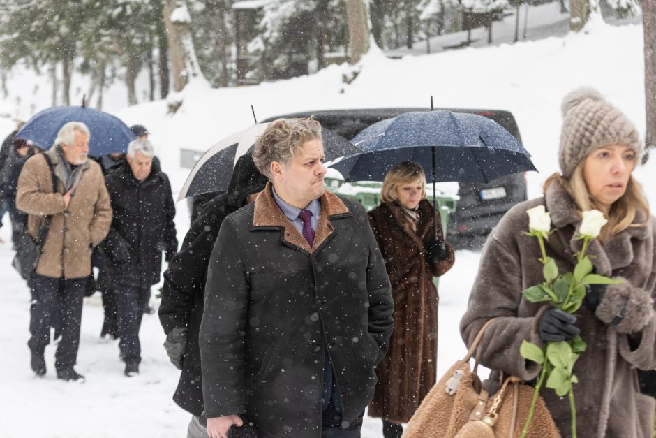 Į paskutinę kelionę išlydėtas buvęs Lietuvos premjeras A. Šleževičius