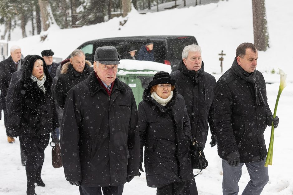 Į paskutinę kelionę išlydėtas buvęs Lietuvos premjeras A. Šleževičius