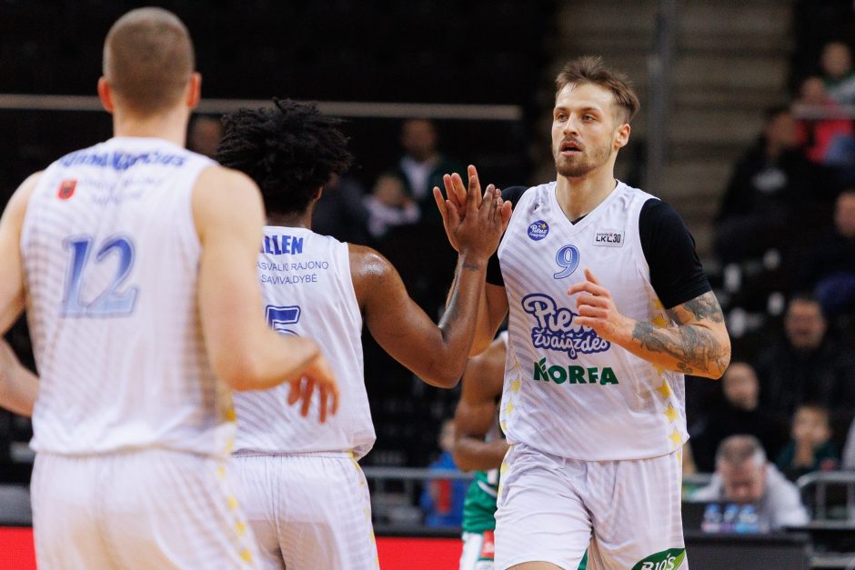 Šįkart „Žalgiris“ rėmėsi jaunimu: neturėjo daug vargo su „Pieno žvaigždėmis“