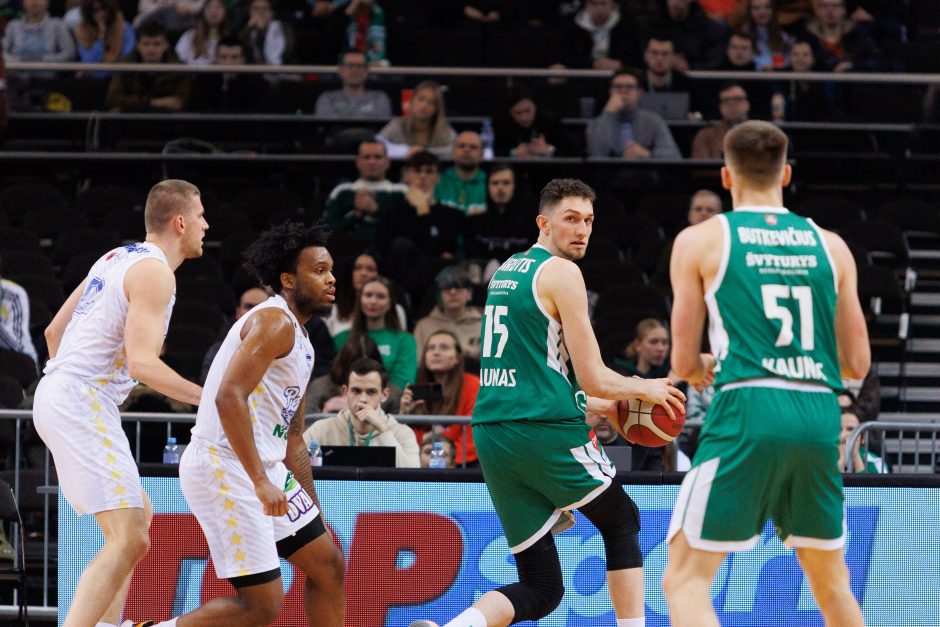 Šįkart „Žalgiris“ rėmėsi jaunimu: neturėjo daug vargo su „Pieno žvaigždėmis“