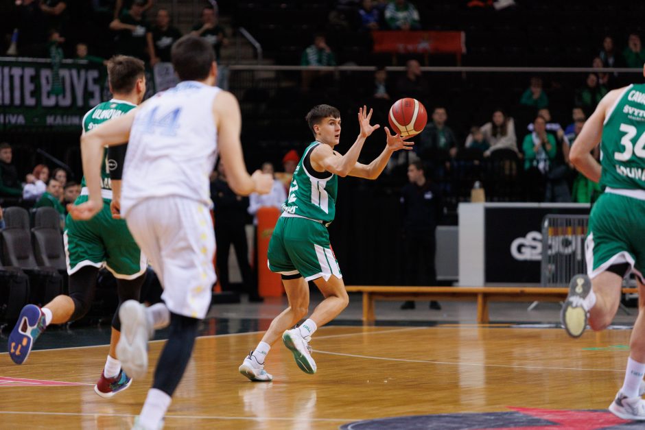 Šįkart „Žalgiris“ rėmėsi jaunimu: neturėjo daug vargo su „Pieno žvaigždėmis“