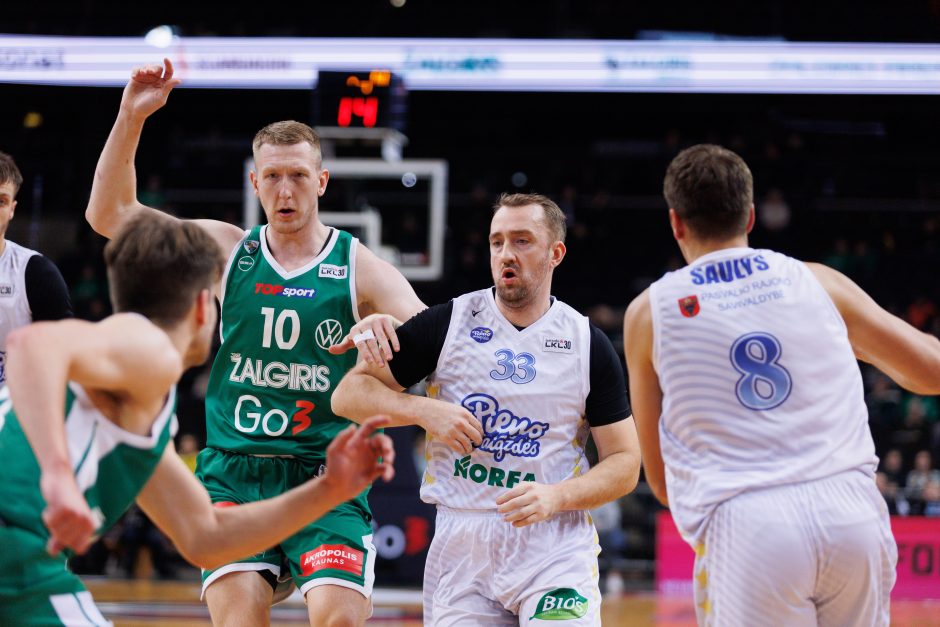 Šįkart „Žalgiris“ rėmėsi jaunimu: neturėjo daug vargo su „Pieno žvaigždėmis“