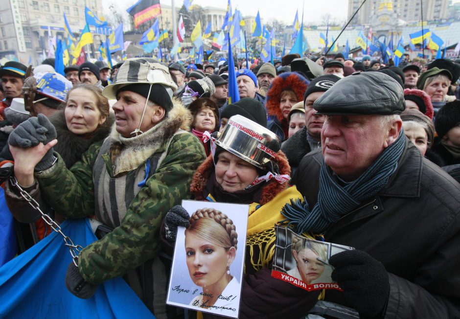 Per susidūrimus Kijeve nukentėjo daugiau kaip 30 milicininkų ir 24 protestuotojai