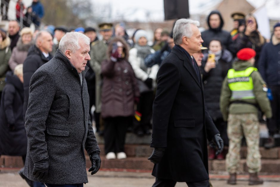 G. Nausėda kariuomenės minėjime: Lietuva išlieka Rusijos imperinių ambicijų taikinyje