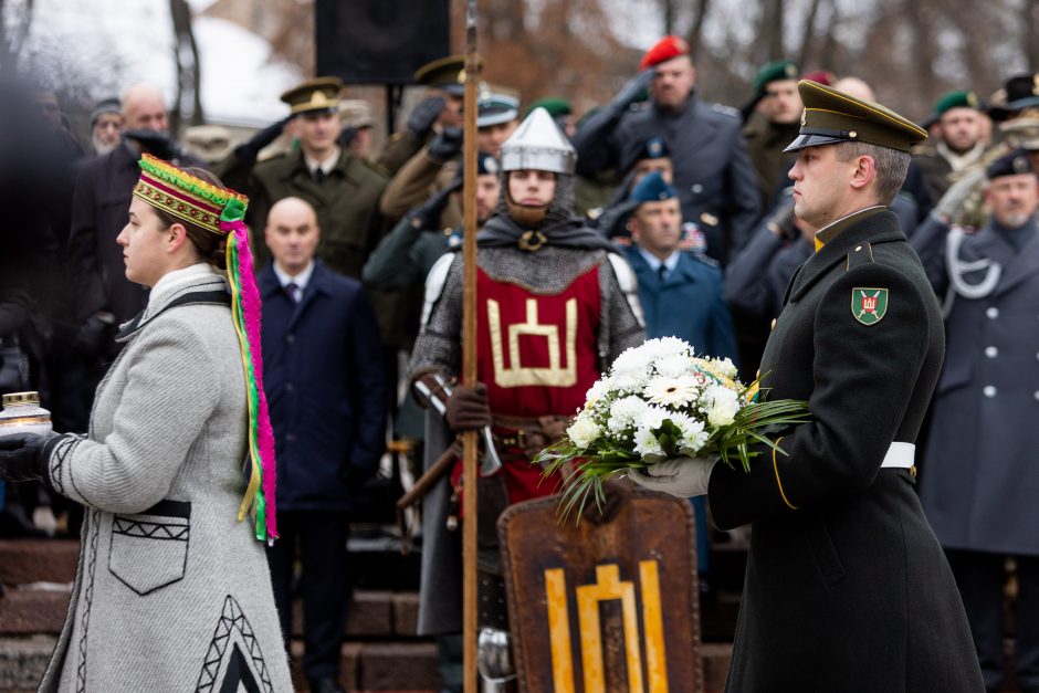 G. Nausėda kariuomenės minėjime: Lietuva išlieka Rusijos imperinių ambicijų taikinyje