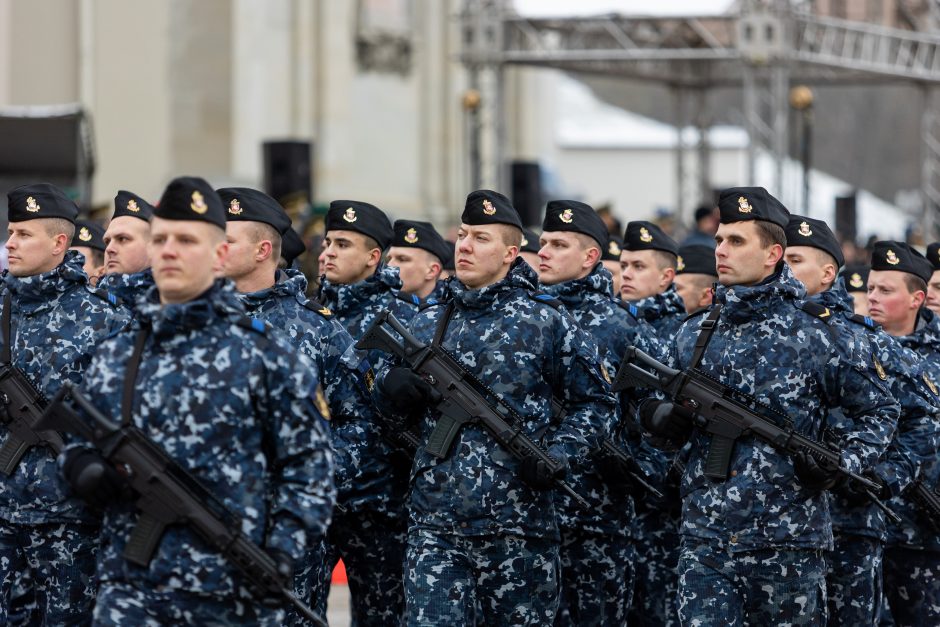 G. Nausėda kariuomenės minėjime: Lietuva išlieka Rusijos imperinių ambicijų taikinyje