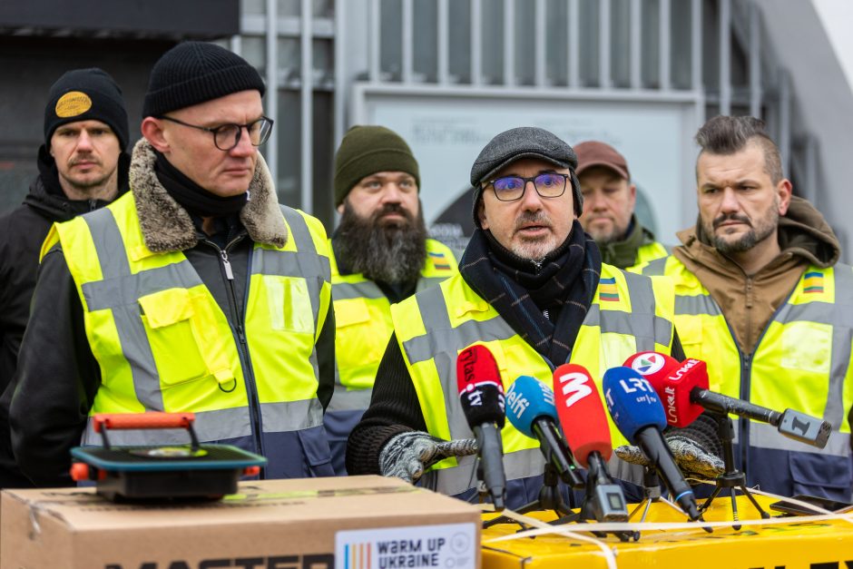 Reikia padėti ukrainiečiams ištverti žiemą: iškeliauja pirmi generatoriai, šildytuvai