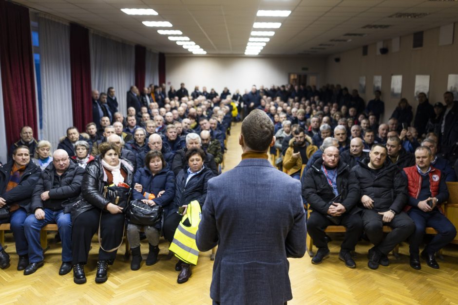 R. Šimašius: prioritetas – visų viešojo transporto darbuotojų interesų tenkinimas