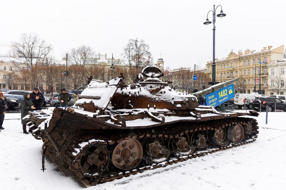 Papiktino raudoni gvazdikai prie rusų tanko: ar Lietuvoje galima garbinti okupantus?