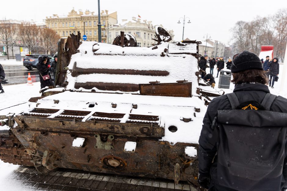 Papiktino raudoni gvazdikai prie rusų tanko: ar Lietuvoje galima garbinti okupantus?