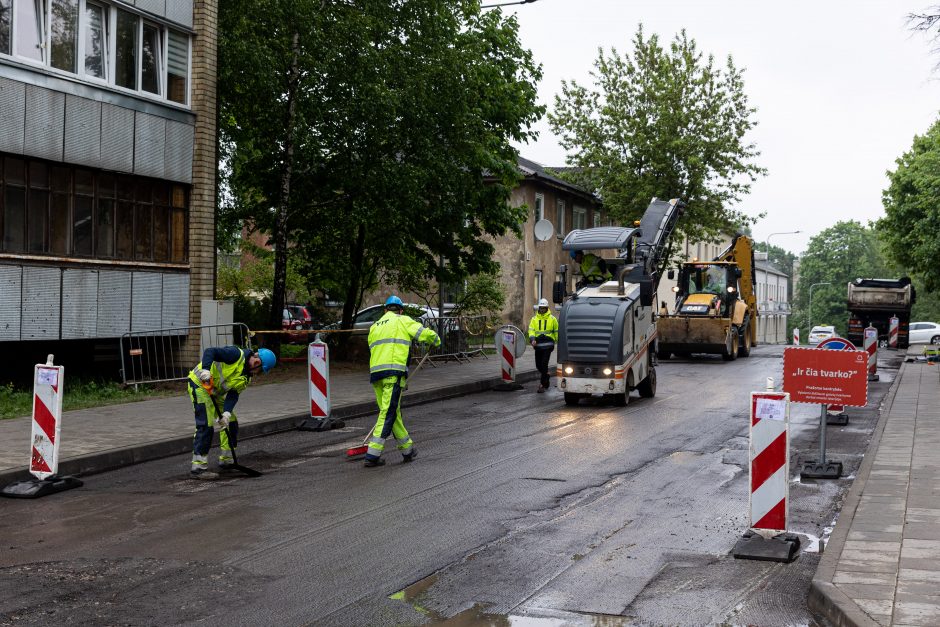 Vilniaus gatvėse užvirs remontai darbai: prireiks kantrybės – mastai įspūdingi