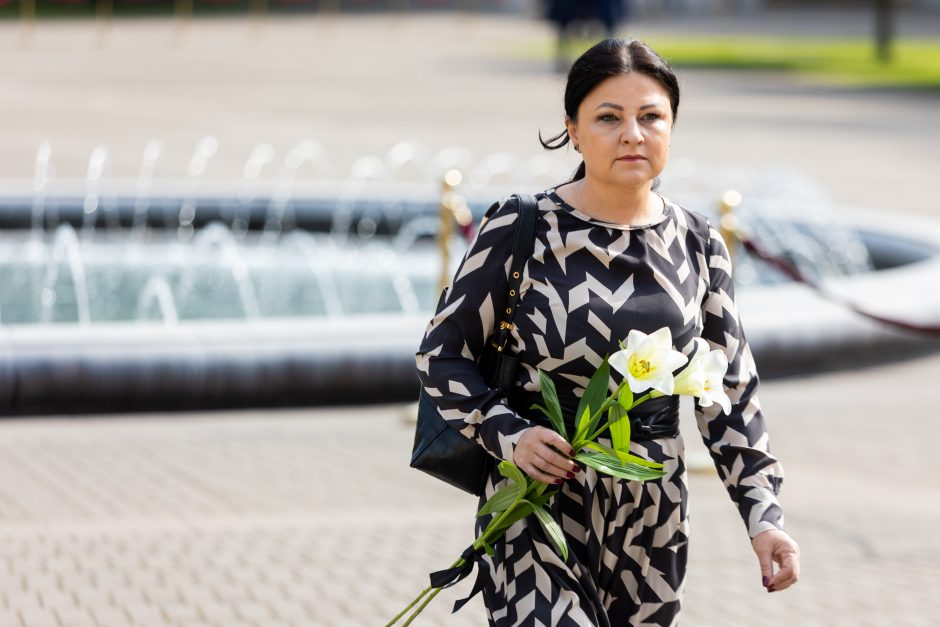 G. Nausėda: A. Adamkienė Lietuvai dovanojo eleganciją, pagarbą, labdarystės tradicijas