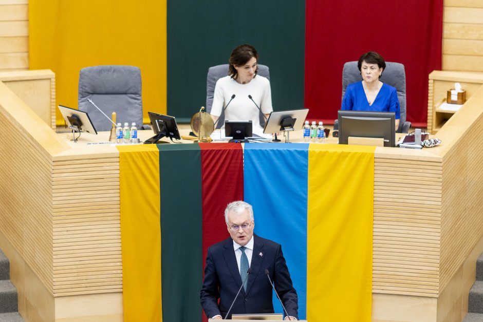 D. Grybauskaitė: daugelis G. Nausėdos išsakytų pastabų politikams – taiklios