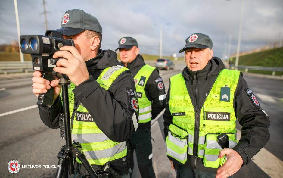 Marijampolės apskrityje pareigūnai akylai stebi vairuotojus