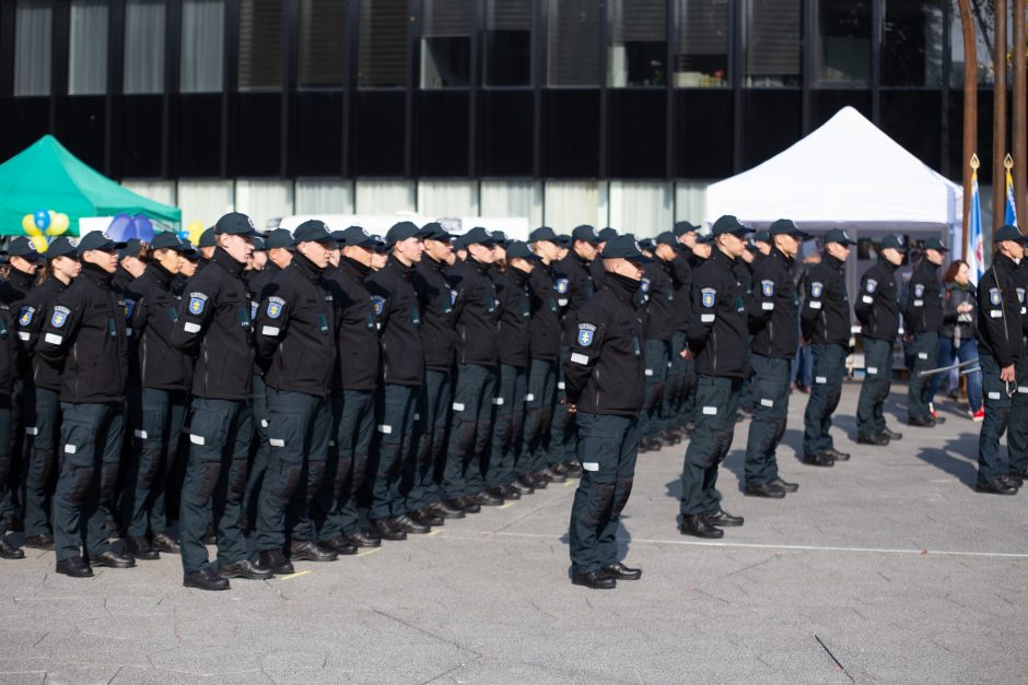 Kaune – didžiulė policijos šventė: pasitiko pramogų gausa